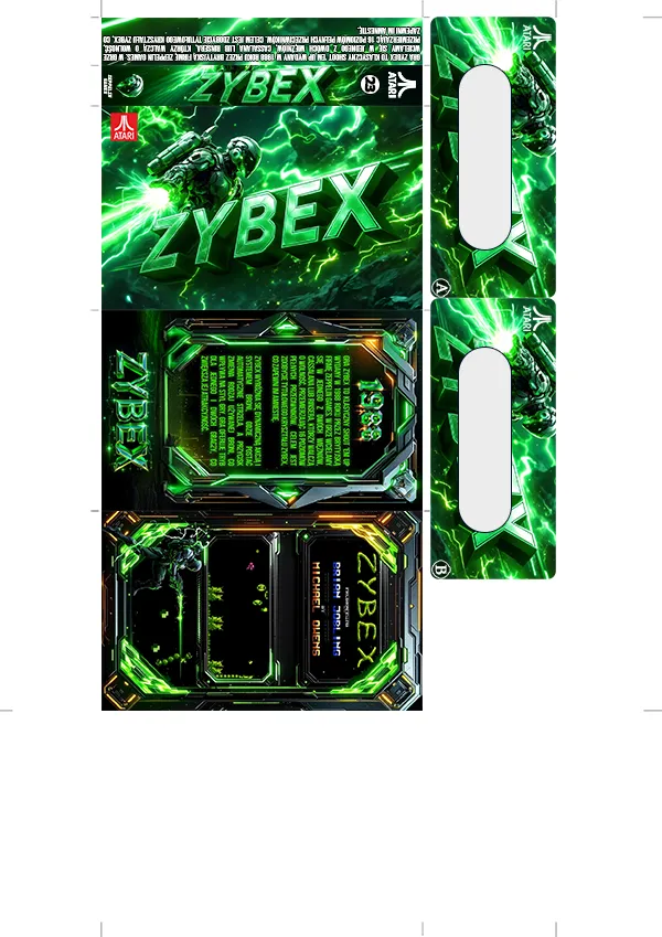 Zybex cassette cover