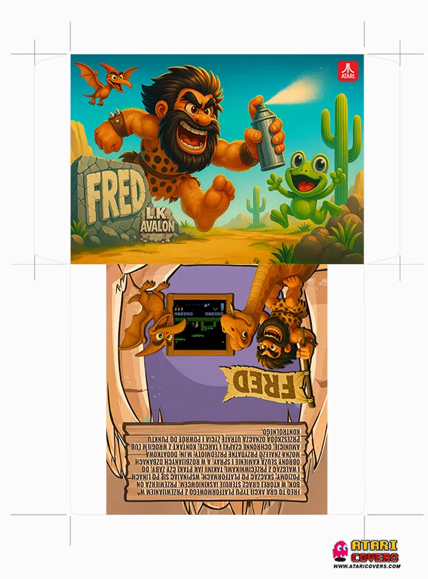 Fred on Atari XL/XE: A Classic of the Polish 8-bit Gaming Scene