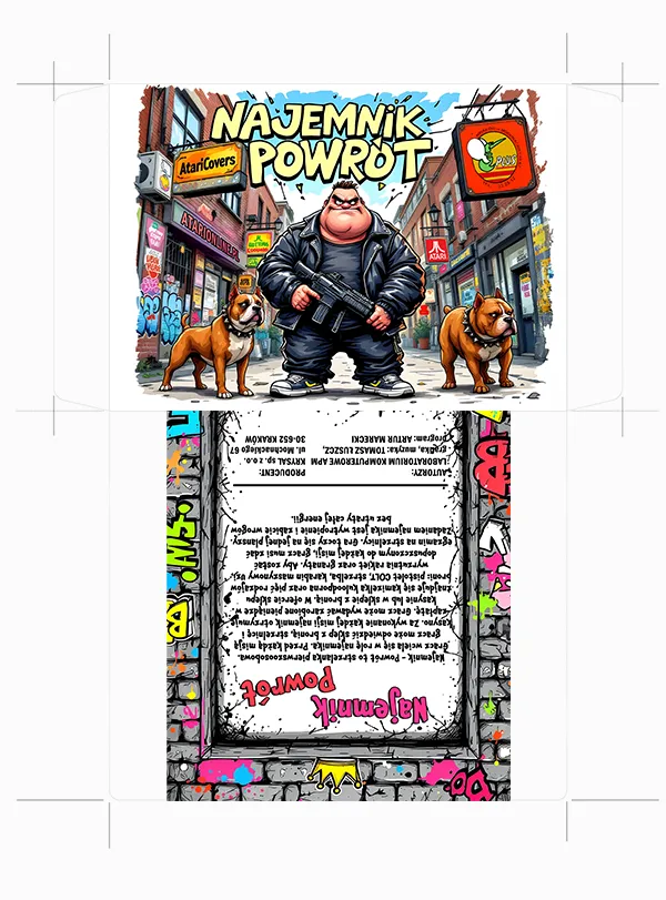 Powrot Najemnika - Iconic Atari XL/XE Action Game