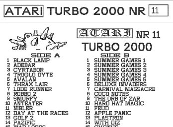Turbo 2000 Mina zestaw 11