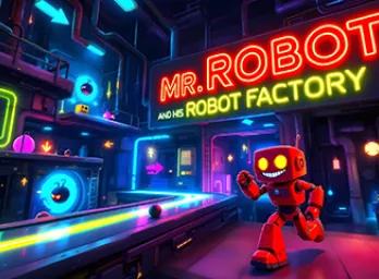Mr. Robot and His Robot Factory – Atari XL/XE
