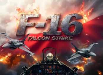 F-16 Falcon Strike Atari XL/XE
