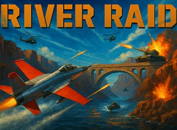 River Raid – Atari XL/XE