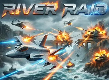 River Raid – Atari XL/XE