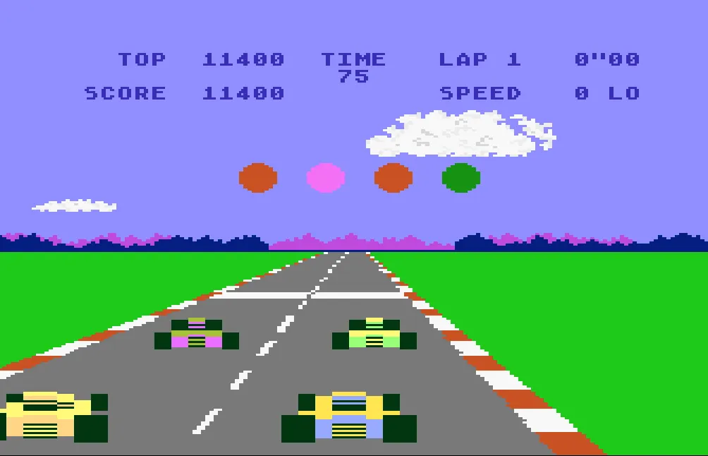 Pole Position – Atari XL/XE