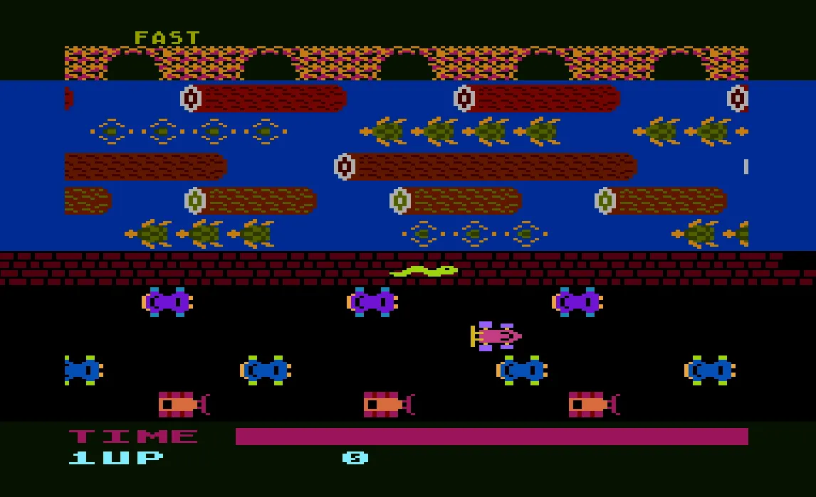 Frogger – Atari XL/XE