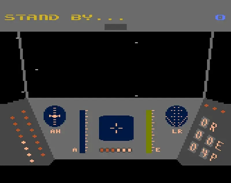 Rescue on Fractalus - Ataro XL/XE