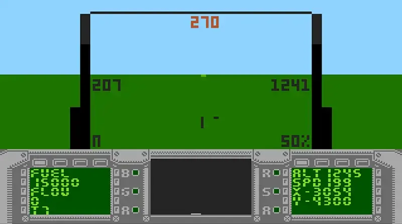 F-16 Falcon Strike Atari XL/XE