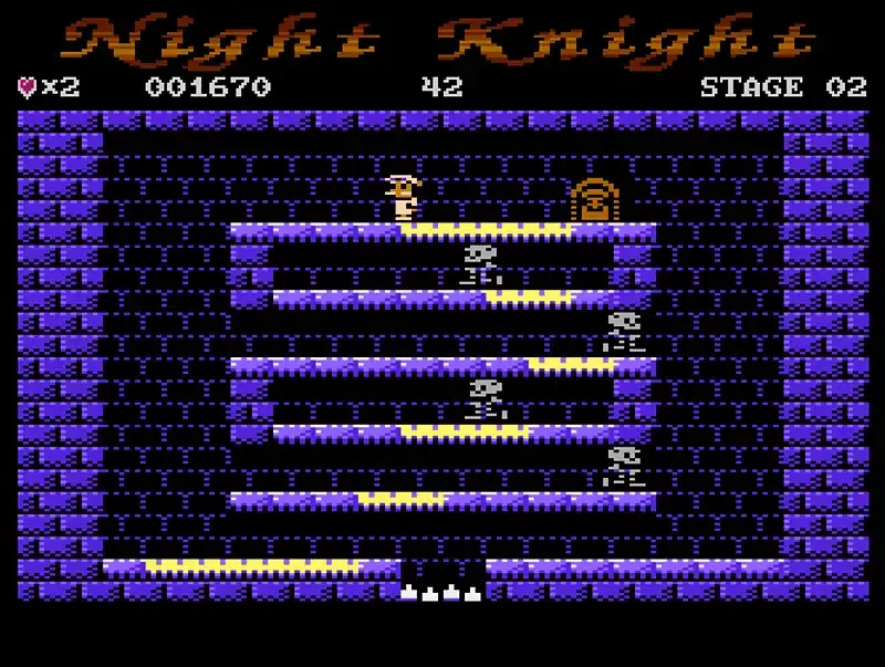 Night Knight – Atari XL/XE