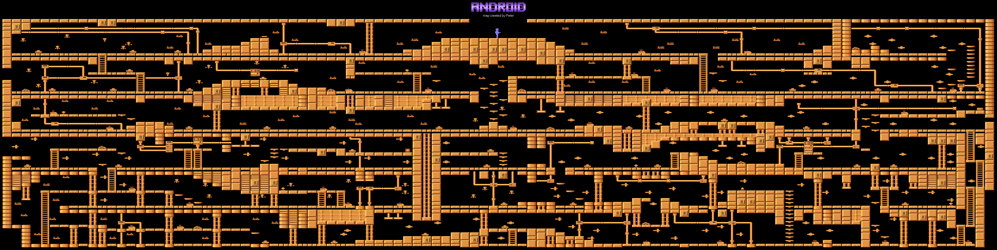 Mapa Android - Atari XL / XE