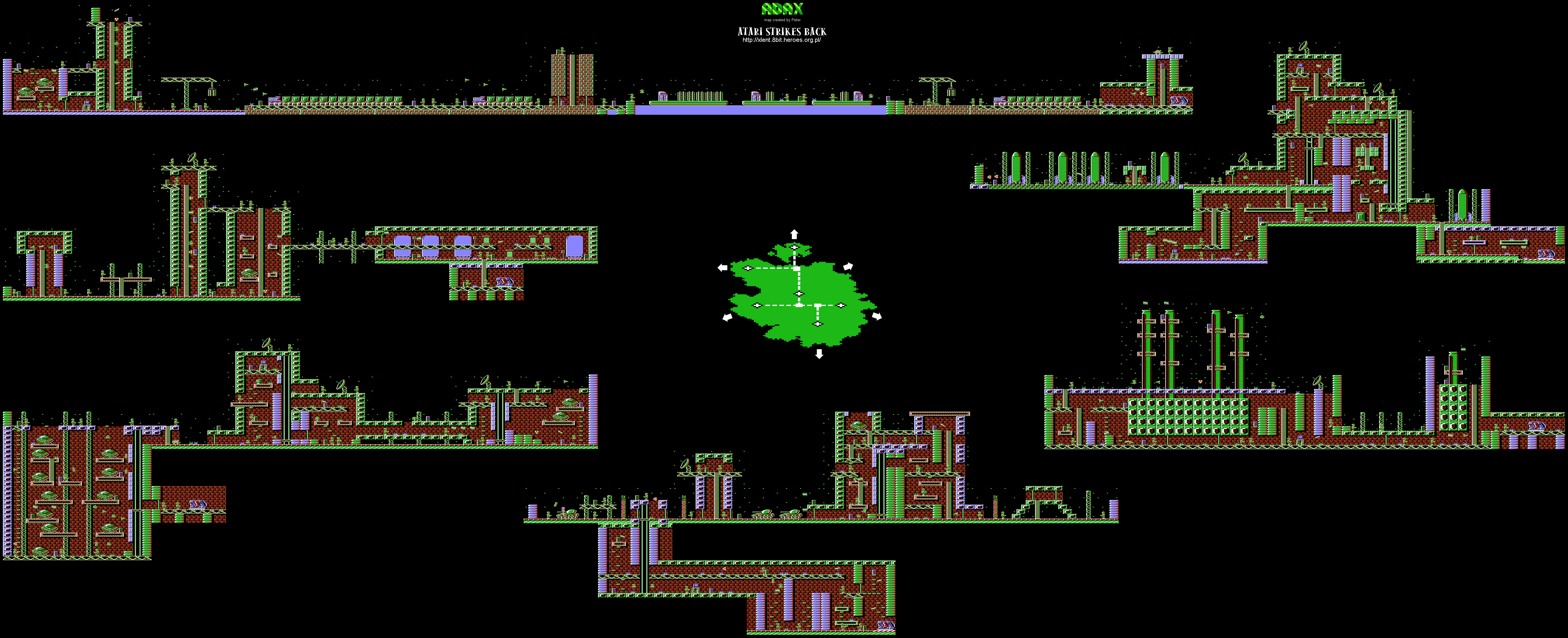 Mapa Adax – Atari XL/XE
