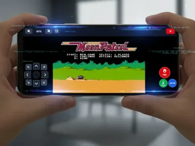 Graj w gry Atari na Smartfonie | Tryb karuzeli gier.